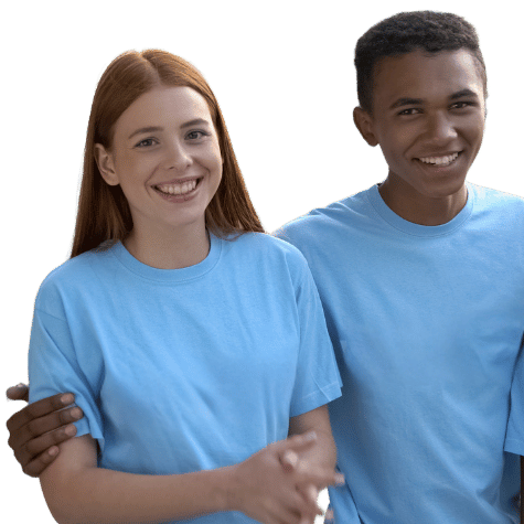 Équipe de 4 enfants