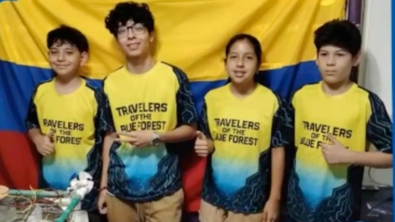 Photo de groupe des le Travellers of the Blue Forest